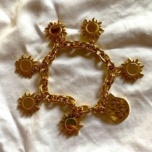 Lily Pulitzer gold charm bracelet
